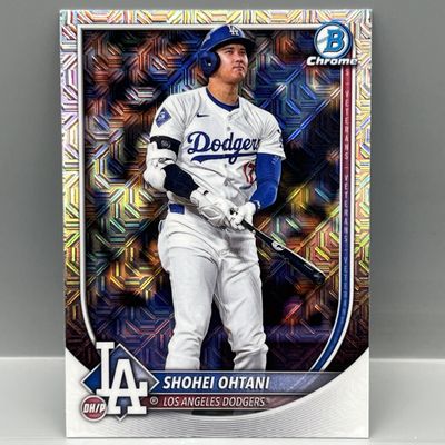 2025 Bowman Chrome Shohei Ohtani Mega Box Mojo Refractor #17