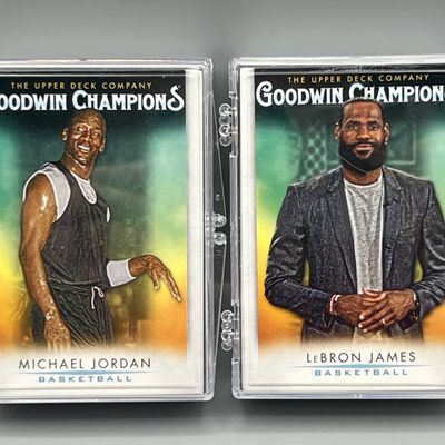 2021 Upper Deck Goodwin Champions Complete 100 Card Set