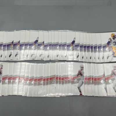 (50) 2014 Upper Deck SP Authentic Odell Beckham Jr. RCs #29 & Derek Carr RCs #10 - (25) Of Each