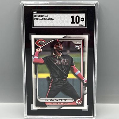 2024 Bowman Paper Elly De La Cruz RC #22 SGC Gem Mint 10