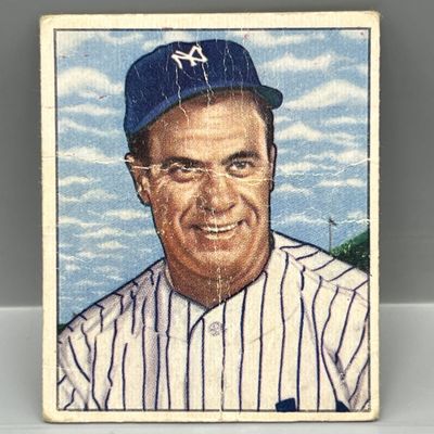 1950 Bowman Hank Bauer RC #219