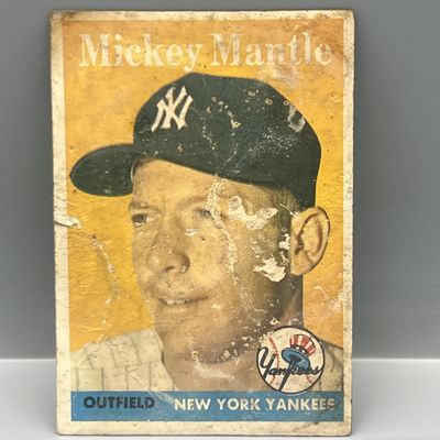 1958 Topps Mickey Mantle #150