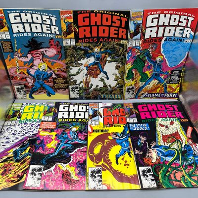 Marvel Comics The Original Ghost Rider Rides Again #1-7 (1991-1992) - Complete limited series - Mike Ploog and Bob Budiansky art