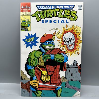 Archie Adventure Series Teenage Mutant Ninja Turtles Giant Size Special #6 (1993) - Bob Fingerman cover art