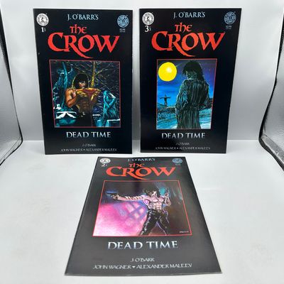 Kitchen Sink Press / Top Dollar Comics The Crow: Dead Time #1, #2, and #3 (1996) - Complete 3-issue series - J. O Barr story - Early...