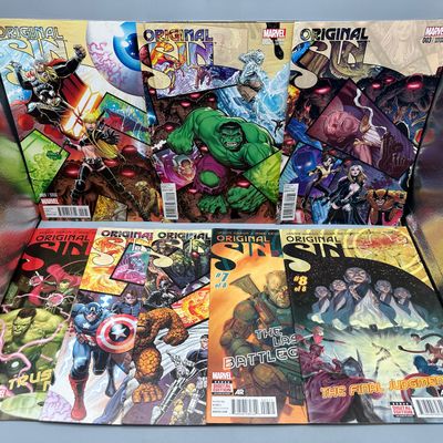 Marvel Comics Original Sin #1-8 (2014) - Complete limited series - Arthur Adams interconnecting variants