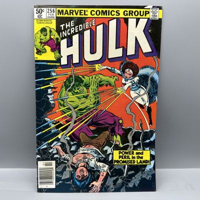 Marvel Comics The Incredible Hulk #256 (1981) - 1st full appearance and origin of Sabra - Newsstand Edition