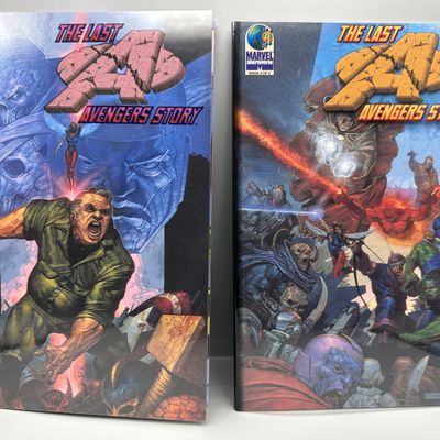 Marvel Comics The Last Avengers Story #1-2 (1995) - Complete Limited Series - Peter David story - Ariel Olivetti art - Acetate covers