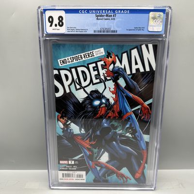 Marvel Comics Spider-Man #7 (2023) CGC 9.8 - 1st appearance of Spider-Boy - End of the Spider-Verse Part 7
