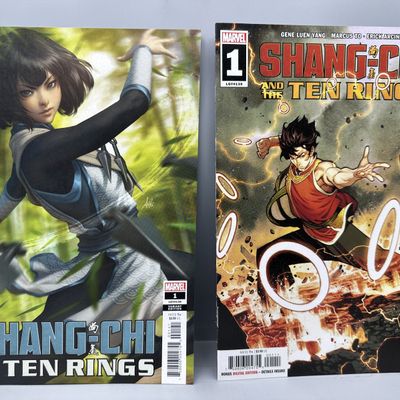 Marvel Comics Shang-Chi and the Ten Rings #1 (2022) Lot of 2 - Includes Artgerm Variant - Premiere Issue