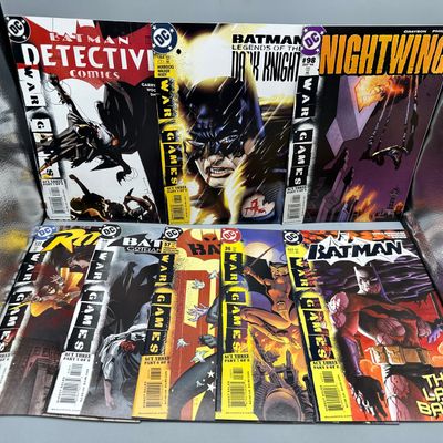 DC Comics Batman: War Games Act Three lot of 8 (2004) - Complete Storyline Conclusion - Jock and Matt Wagner Art