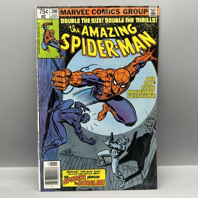 Marvel Comics The Amazing Spider-Man #200 (1980) - 200th Anniversary Issue - Spider-Man vs. The Burglar