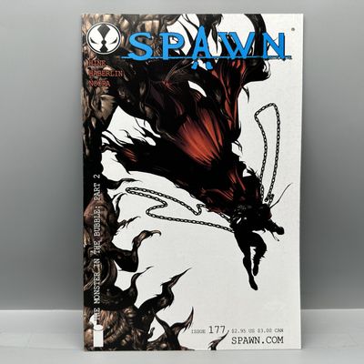 Image Comics Spawn #177 (2008) - David Hine story - Halo 3 back cover advertisement