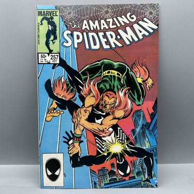 Marvel Comics Amazing Spider-Man #257 (1984) - 1st appearance of Puma - Mary Jane reveals she knows Peter Parker's secret identity -...