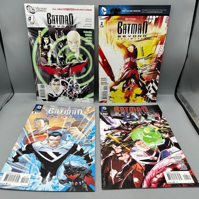 DC Comics Batman Beyond Unlimited #1-4 (2012) - Premiere issue - Dustin Nguyen and Howard Porter art