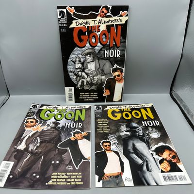 Dark Horse Comics Dwight T. Albatross's The Goon Noir #1-3 (2006-2007) - Complete Three-Issue Limited Series - Anthology featuring...