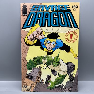 Image Comics Savage Dragon #139 (2008) - Invincible crossover appearance