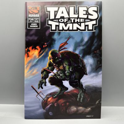 Mirage Publishing Tales of the TMNT #36 (2007) - 1st professional work of Tristan Jones and Paul Harmon - City at War aftermath