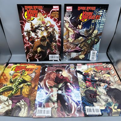 Marvel Comics Dark Reign: Young Avengers #1-5 (2009) - Complete Limited Series - First appearances of the Young Masters including Sylvie...