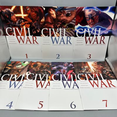 Marvel Comics Civil War #1-7 (2006-2007) - Complete set - Mark Millar and Steve McNiven