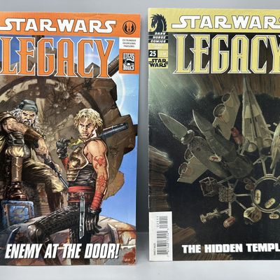 Dark Horse Comics Star Wars: Legacy #24 and #25 (2008) - 1st full appearance of Azlyn Rae - Jan Duursema art