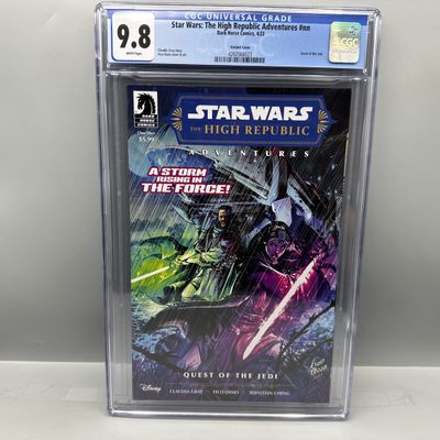 Dark Horse Comics Star Wars: The High Republic Adventures #nn (2023) CGC 9.8 - Quest of the Jedi One-Shot - Variant Cover - Fico Ossio art