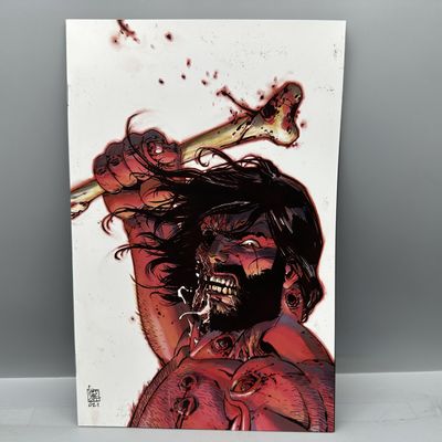 BOOM! Studios BRZRKR #5 (2021) - Giuseppe Camuncoli 1:50 Retailer Incentive Virgin Variant - Keanu Reeves co-creator