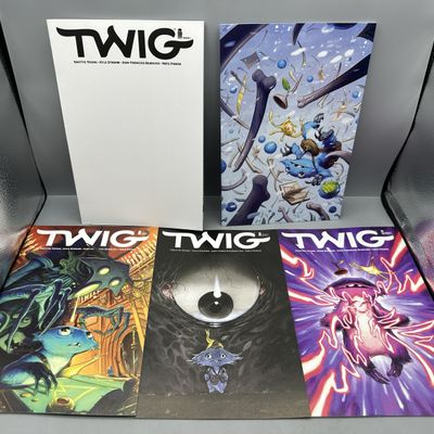 Image Comics Twig #1, 2, 3 & 5 (2022) - Skottie Young and Kyle Strahm - Variant Covers