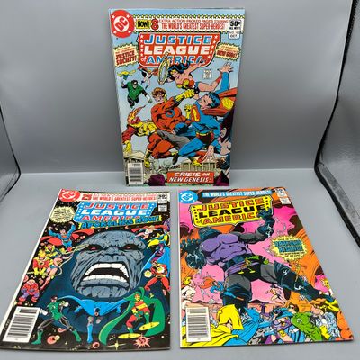 DC Comics Justice League of America #183, #184, #185 (1980) - JLA/JSA/New Gods crossover - George Perez art