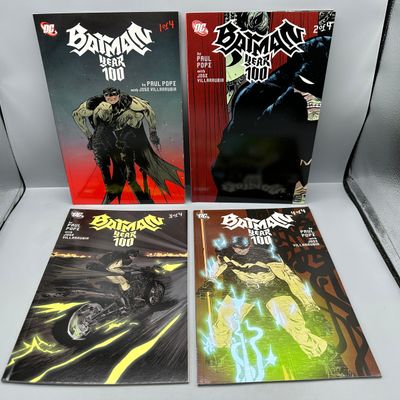DC Comics Batman: Year 100 #1-4 (2006) - Complete limited series - Paul Pope story and art