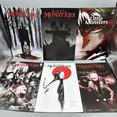 Image Comics Little Monsters Set of 6 Comics including #2, 3, 4, 5 & 6 (2022) - Jeff Lemire and Dustin Nguyen