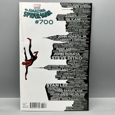 Marvel Comics The Amazing Spider-Man #700 (2013) - Marcos Martin 1:50 Variant - Death of Peter Parker - 1st Appearance of Superior...