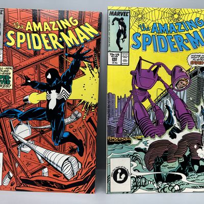 Marvel Comics Amazing Spider-Man #291 and #292 (1987) - Black Suit Era - Spider-Slayer appearance