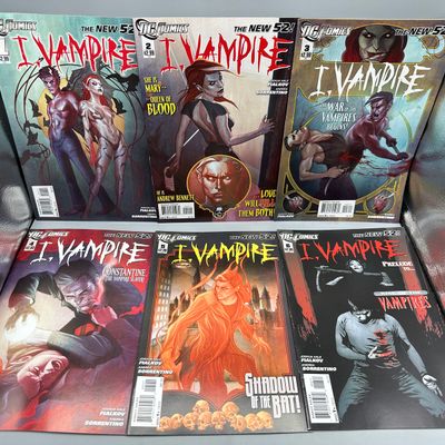 DC Comics I, Vampire #1-6 (2011-2012) - The New 52 - Andrea Sorrentino art - John Constantine appearance