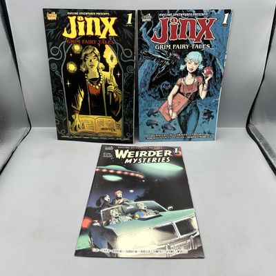 Archie Horror Chilling Adventures Presents Jinx Grim Fairy Tales #1 Variants and Weirder Mysteries #1 (2022)