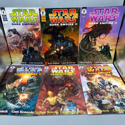Dark Horse Comics Star Wars: Dark Empire II #1-6 (1994-1995) - Complete lot of 6 issues - Dave Dorman cover art