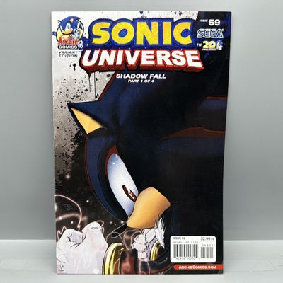 Archie Comics Sonic Universe #59 (2014) - Variant Edition - 1st app of Eclipse the Darkling - Shadow Fall Part 1 of 4 - Tracy Yardley...