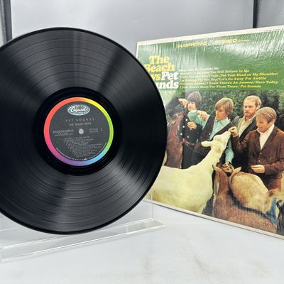 Capitol Records The Beach Boys Pet Sounds Vinyl Album LP (1966) DT 2458 - Duophonic - Scranton pressing - Includes original promotional...
