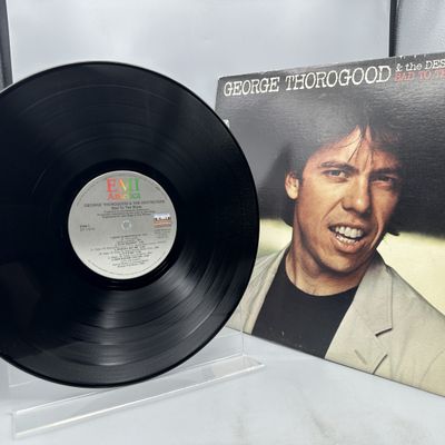 EMI America Records George Thorogood and The Destroyers Bad To The Bone Vinyl Album LP (1982) ST-17076 - Includes original printed inner...