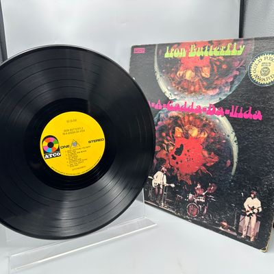 1968 ATCO Records Iron Butterfly In-A-Gadda-Da-Vida Vinyl Album - SD 33-250