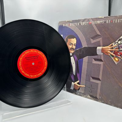 1976 Columbia Records Blue Öyster Cult "Agents of Fortune" Vinyl Album - PC 34164