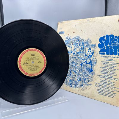 1967 Columbia Musical Treasures Records SUPERstars/SUPERhits Columbia Record Club Exclusive Vinyl Album - D 34B