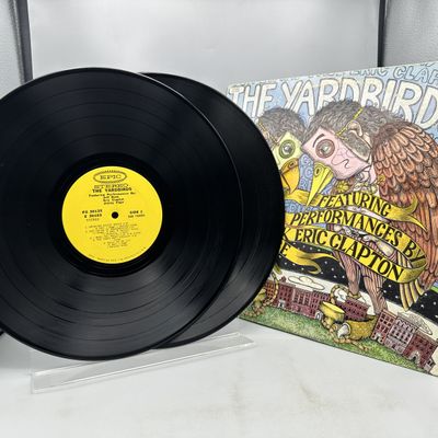 Epic Records The Yardbirds Featuring Performances By Jeff Beck Eric Clapton Jimmy Page 2-LP Vinyl Album (1970) EG 30135 - Columbia Custom...