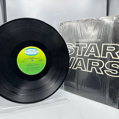 1977 Musicor Records The Electric Moog Orchestra Music From Star Wars Vinyl Album - MUS-8001