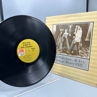 1973 A&M Records Rick Wakeman The Six Wives of Henry VIII Vinyl Album - SP-4361