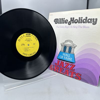 Hall of Fame Records Billie Holiday I've Gotta Right To Sing The Blues Vinyl Album LP (1974) JG-622 - Electronically Re-Channeled...