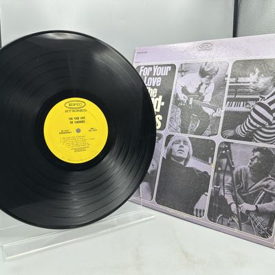 Epic Records The Yardbirds For Your Love Vinyl Album LP (1965) BN 26167 - Stereo - Partial promotional sticker on label