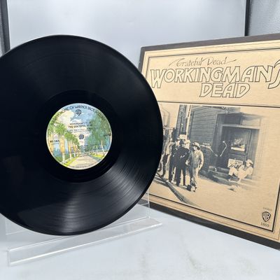 Warner Bros. Records Grateful Dead Workingman's Dead Vinyl Album LP (1973) WS 1869 - Burbank palm tree labels - Includes original...