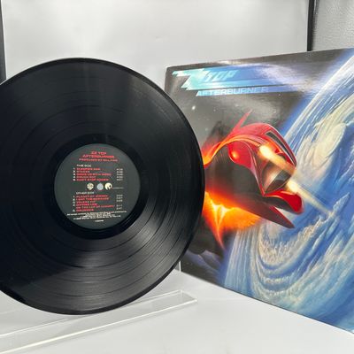 1985 Warner Bros. Records ZZ Top "Afterburner" Vinyl Album - 1-25342