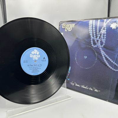 1984 Arista Records Thompson Twins Lay Your Hands On Me Single Vinyl Record - TWINS 126
